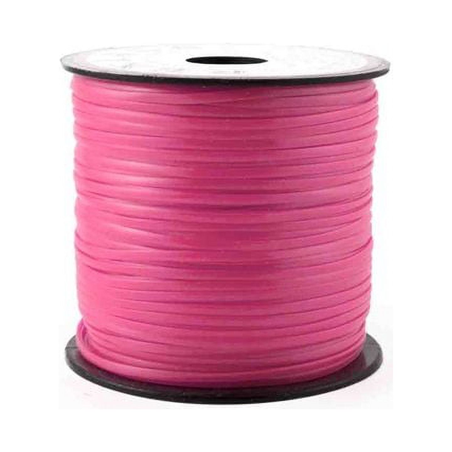 Neon Pink Plastic Craft Lace Lanyard Gimp String Bulk 100 Yard